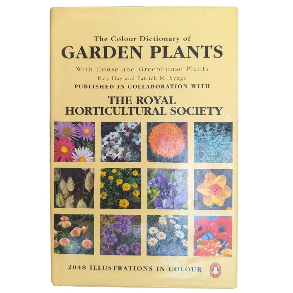The Colour Dictionary of Garden Plants Royal Horticultural Society Penguin Book
